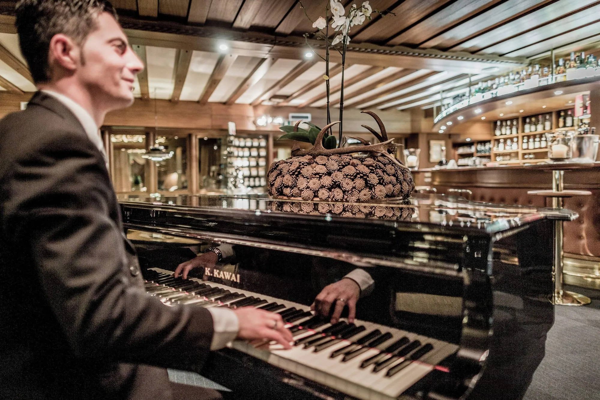 Alpenroyal Grand Hotel: the piano bar
